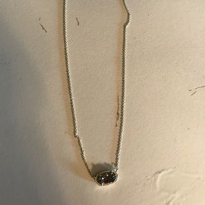 Kendra Scott Multi Color Drusy Gold Chain